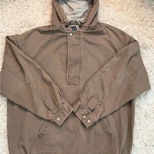GAP Men's brown Hooded Jacket